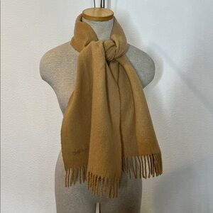 Harrods Wool Fringe Scarf